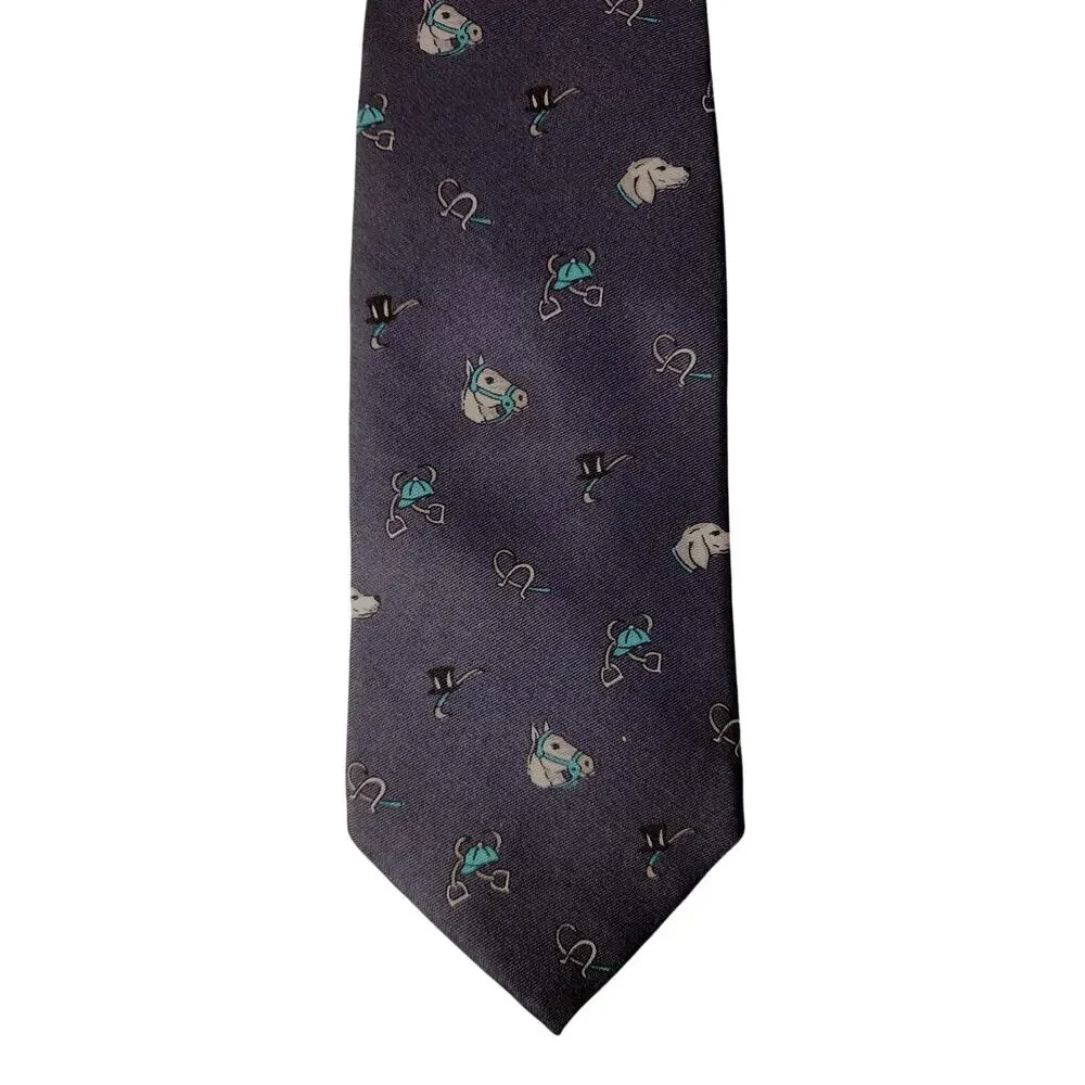Brook and Lipton Traditionals Mens Silk Necktie Classic Business Tie